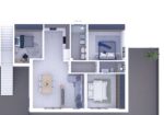 Rif. 2104 – Chiavari sulla prima collina in via Rialto – Vista Mare completa sul Golfo del Tigullio – Appartamenti in corso di costruzione in piccolo contesto signorile immerso nell’uliveto e soleggia