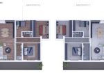 Rif. 2104 – Chiavari sulla prima collina in via Rialto – Vista Mare completa sul Golfo del Tigullio – Appartamenti in corso di costruzione in piccolo contesto signorile immerso nell’uliveto e soleggia