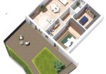 Rif. 2104 – Chiavari sulla prima collina in via Rialto – Vista Mare completa sul Golfo del Tigullio – Appartamenti in corso di costruzione in piccolo contesto signorile immerso nell’uliveto e soleggia