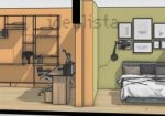 Rif. 2000 – Cogorno – a pochi minuti da Lavagna – Vista mare – Rustico con progetto approvato di ristrutturazione in tre appartamenti per un totale di 240 MQ e permesso di costruire emesso dal comune