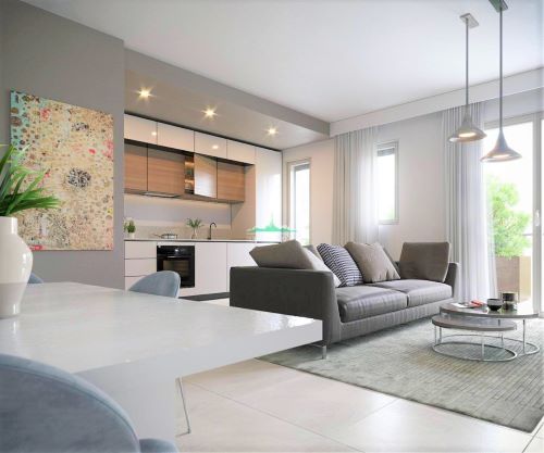 Rif. 2104 – Chiavari sulla prima collina in via Rialto – Vista Mare completa sul Golfo del Tigullio – Appartamenti in corso di costruzione in piccolo contesto signorile immerso nell’uliveto e soleggia