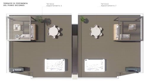 Rif. 2104 – Chiavari sulla prima collina in via Rialto – Vista Mare completa sul Golfo del Tigullio – Appartamenti in corso di costruzione in piccolo contesto signorile immerso nell’uliveto e soleggia
