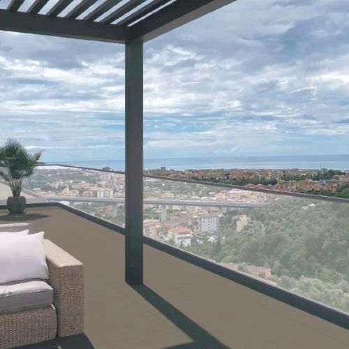 Rif. 2104 – Chiavari sulla prima collina in via Rialto – Vista Mare completa sul Golfo del Tigullio – Appartamenti in corso di costruzione in piccolo contesto signorile immerso nell’uliveto e soleggia