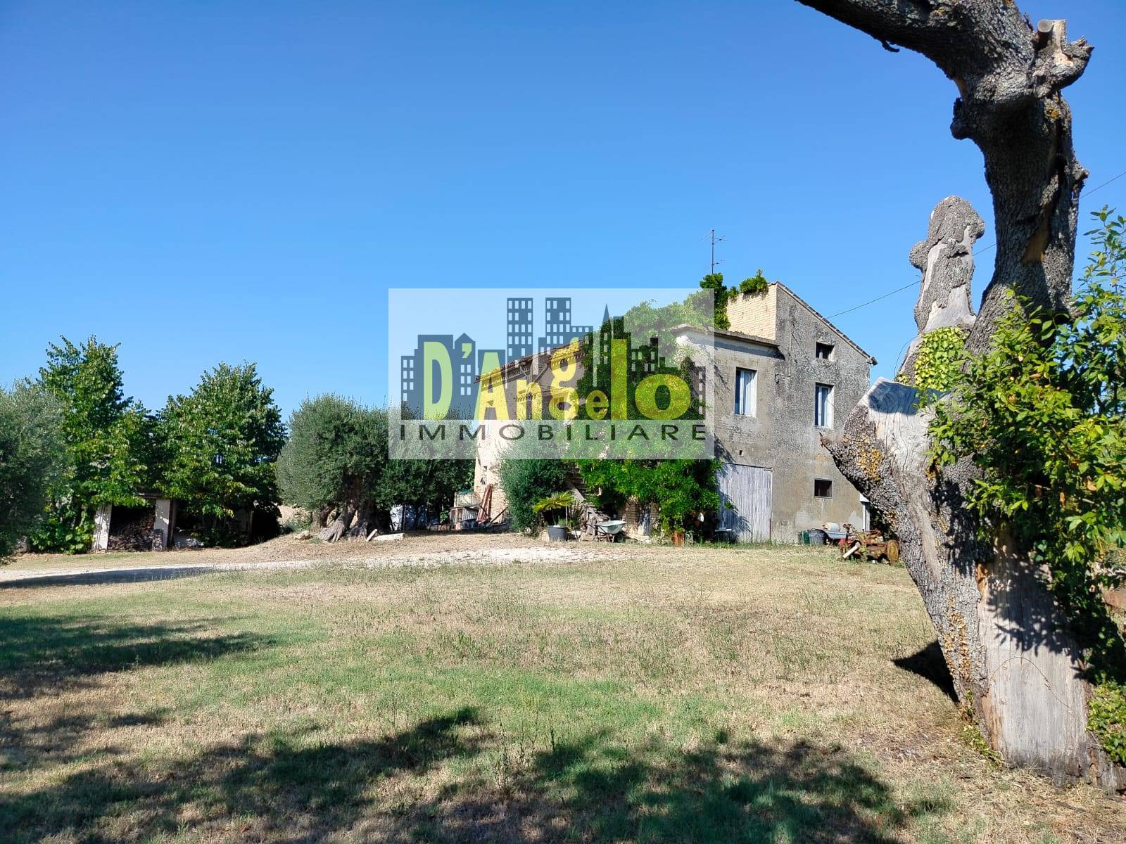 Charming Hilltop Farmhouse with Land and Panoramic Views – Offida