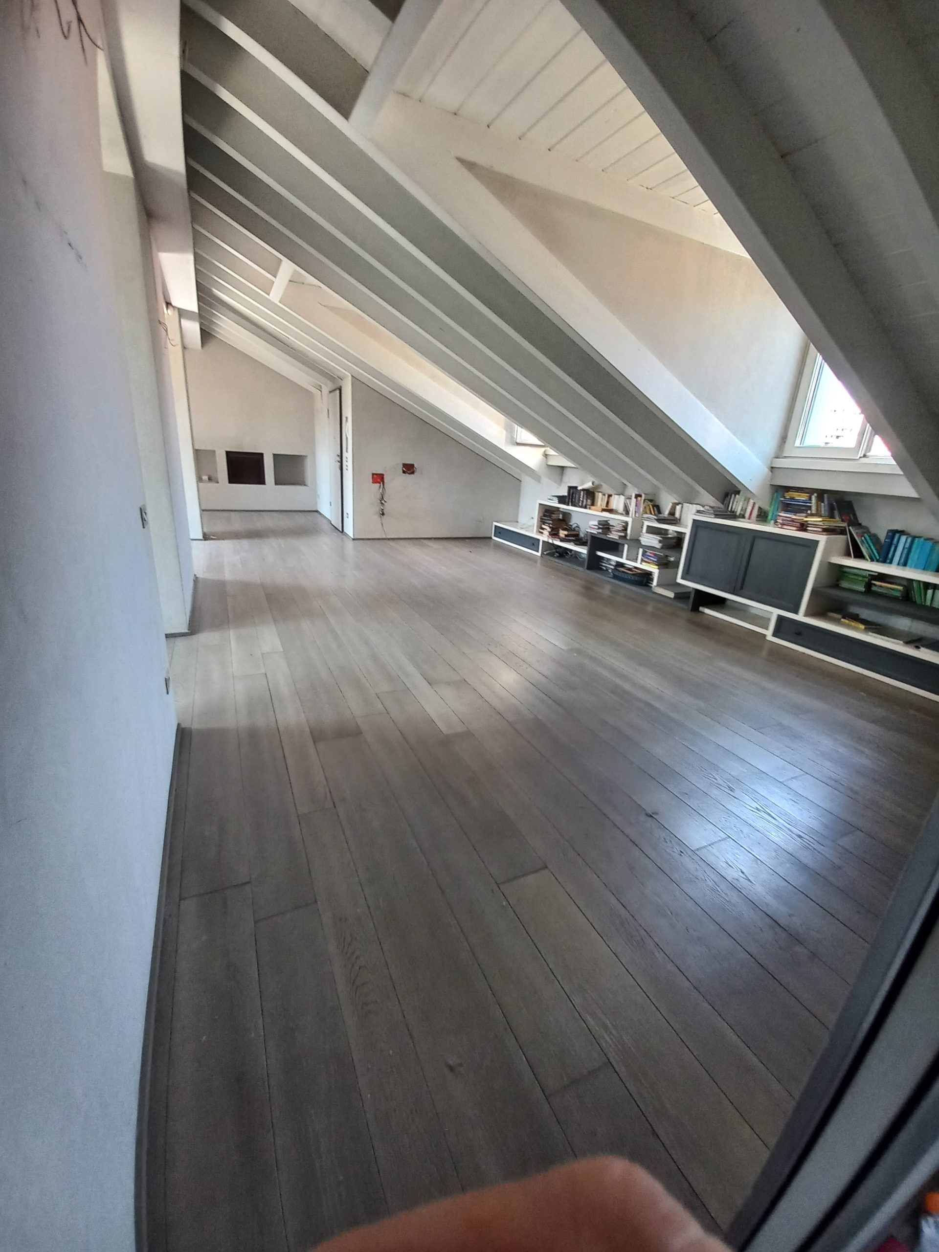Milan center beautiful attic