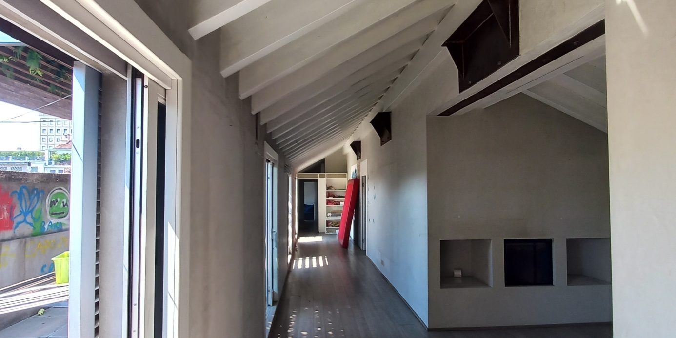 Milan center beautiful attic
