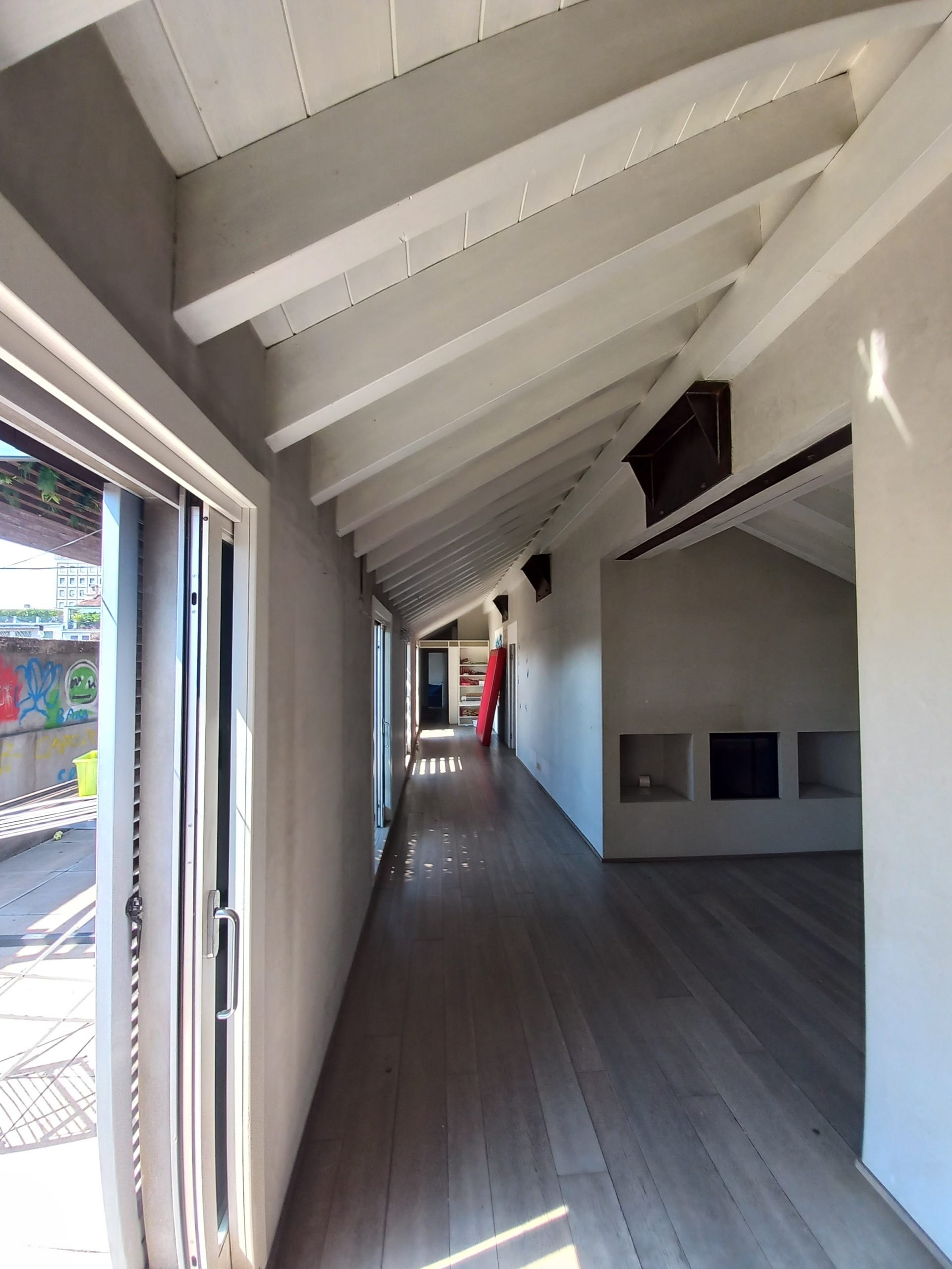 Milan center beautiful attic
