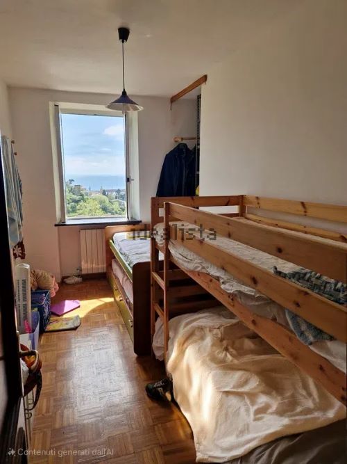 Rif. 2536 – Zoagli – Via Canevelli – Villino a schiera con giardino, box e vista mare – In contesto tranquillo e soleggi