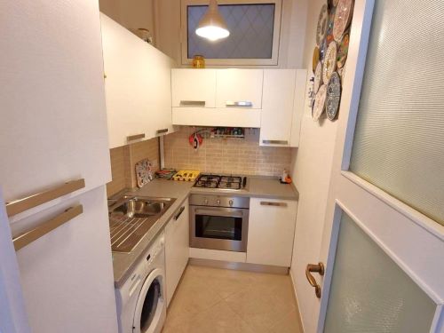 Rif. 2059 – Rapallo – via Privata Bozzo Costa – Appartamento bilocale di 45 metriquadrati – Vista mare Portofino – terra