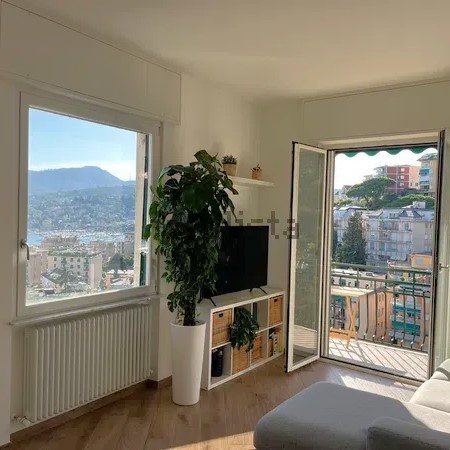 Rif. 2284 – Rapallo – a 200 metri da Parco Casale – Vista Mare – Splendido Trilocale di 103 metriquadrati – Possibilità