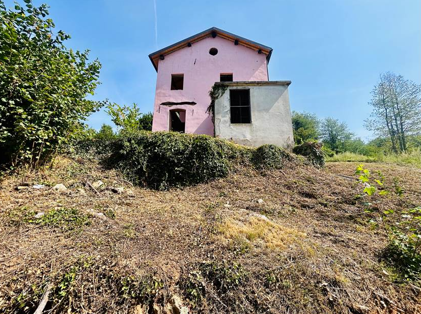 Farmhouse with land and private water source.
