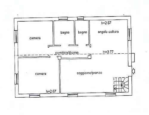 Rif. 2092 – Zoagli – Cornice di S. Ambrogio – Al confine tra Rapallo e Zoagli – Villa indipendente bipiano di duecentove