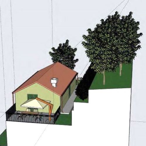 Rif. 2227 – Cogorno – Sulla prima collina di Lavagna – Terreno con Progetto Approvato per costruire Villa con splendida