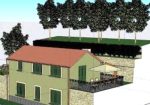 Rif. 2227 – Cogorno – Sulla prima collina di Lavagna – Terreno con Progetto Approvato per costruire Villa con splendida