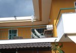 Penthouse in a semi-detached villa with independent entrance, terrace on the floor and garden