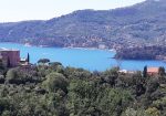 Penthouse in a semi-detached villa with independent entrance, terrace on the floor and garden