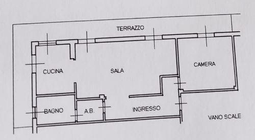 Rif. 8034 – Cicagna – Sulla Statale per Chiavari – Nel pieno centro cittadino ed in zona tranquilla – ATTICO