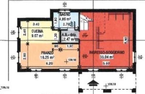 Rif. 9557 A – Chiavari Vista Mare – Prima collina di Leivi – a 2 Km dal centro – Villa in costruzione di 140 Mq Bipiano