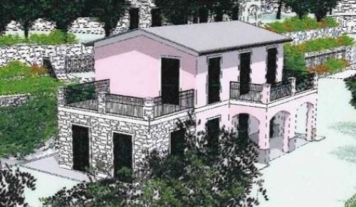 Rif. 9557 A – Chiavari Vista Mare – Prima collina di Leivi – a 2 Km dal centro – Villa in costruzione di 140 Mq Bipiano