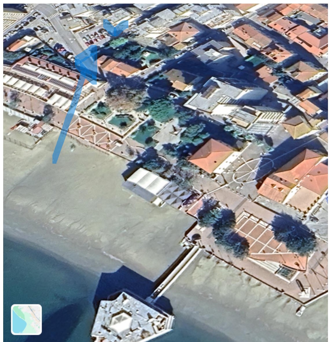 Front sea apartment in the center of Follonica, Tuscany