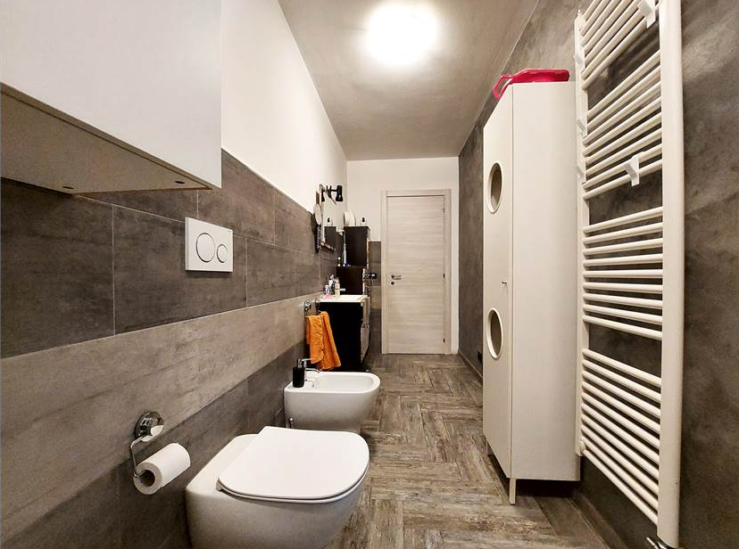 Renovated apartment with 5 rooms plus terrace and garage