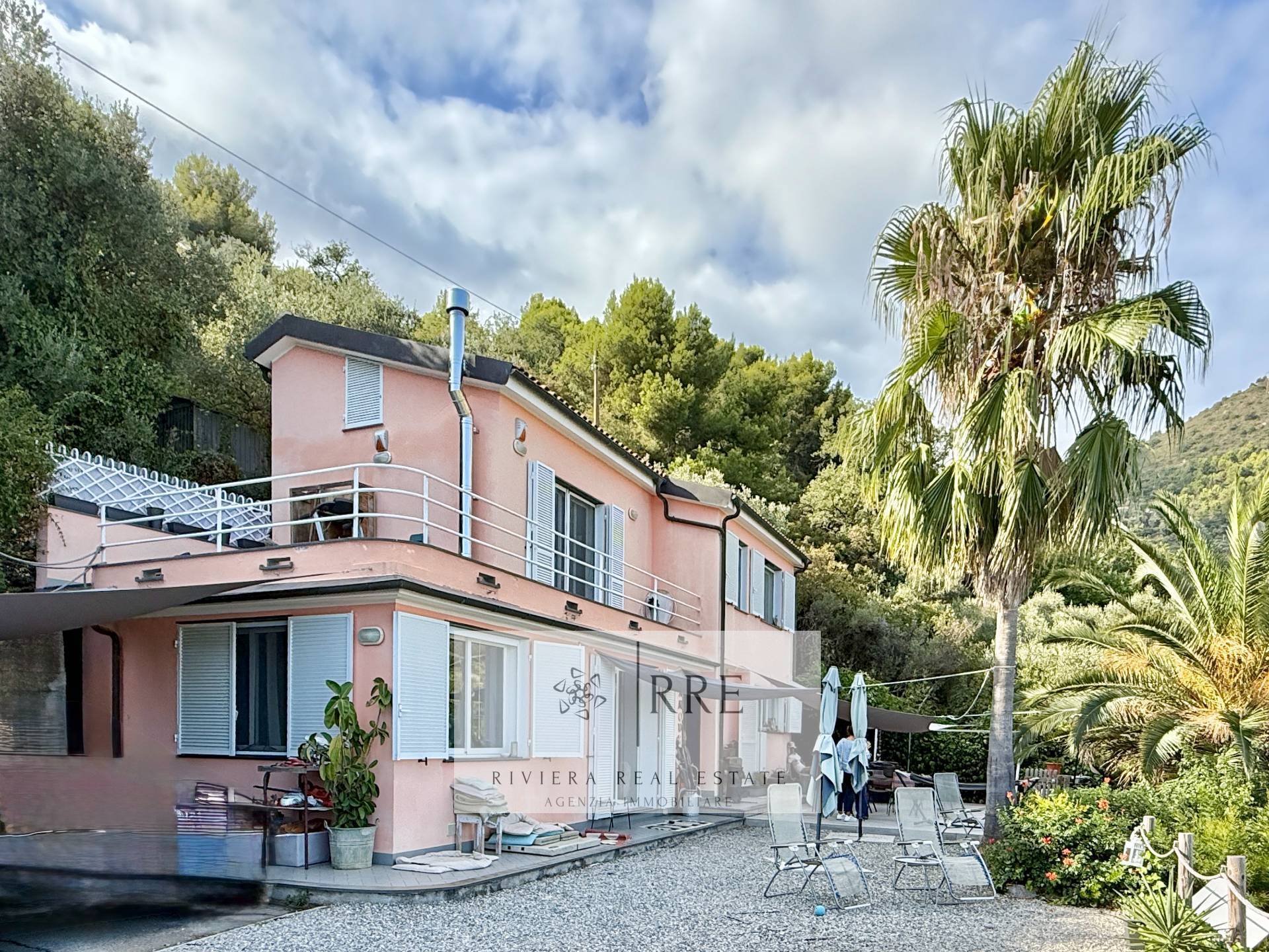 Villa with spectacular panoramic sea view in Alassio – Riviera Ligure