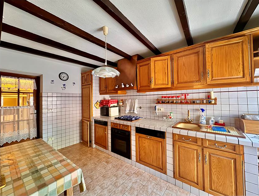 House of 3 apartments, garage, terrace and garden