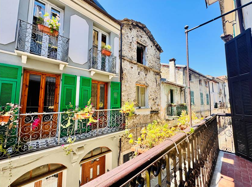 House of 3 apartments, garage, terrace and garden