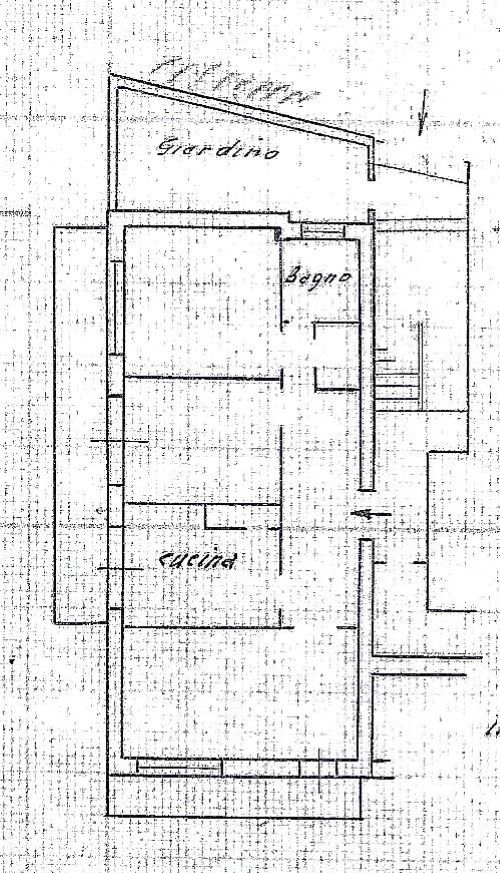 Three-room apartment of one hundred square meters in Zoagli
