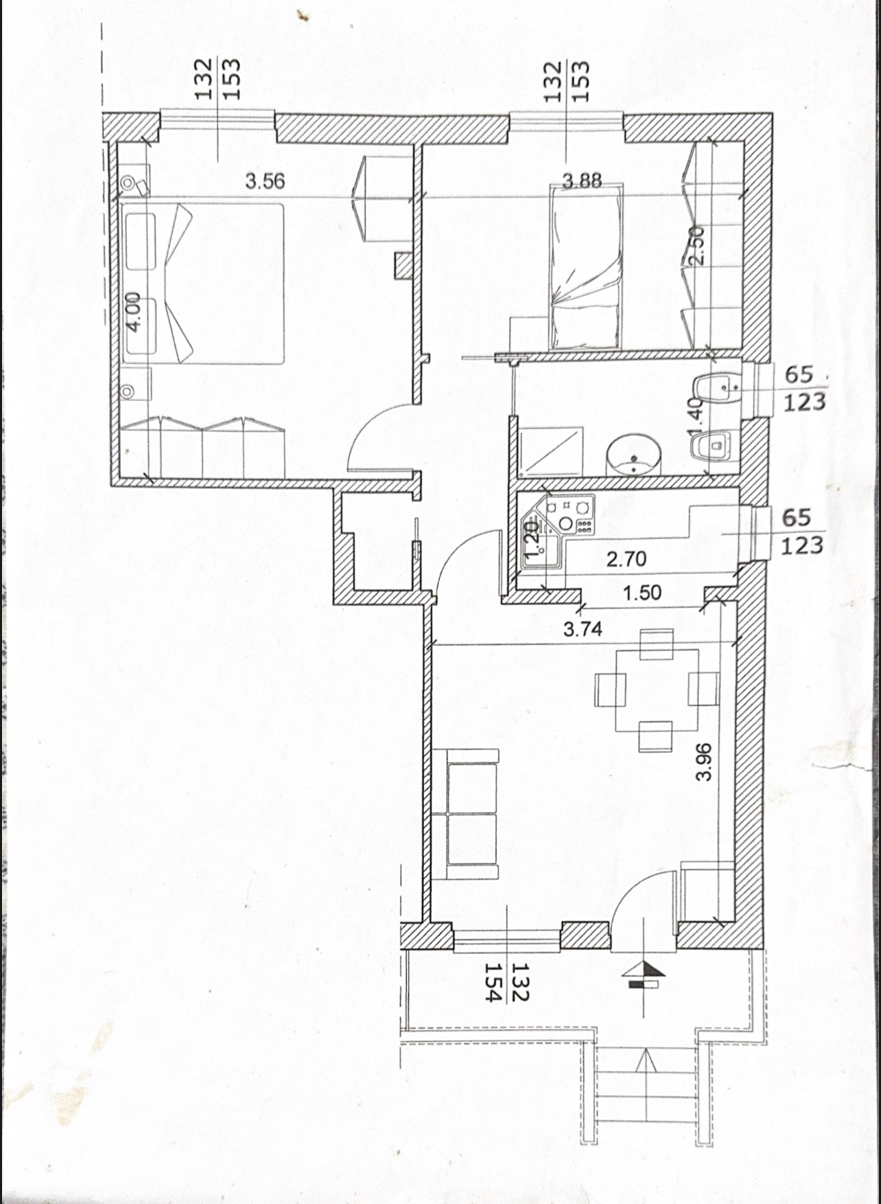 Three-room apartment just 400 m from the beaches of Riva Trigoso Sestri Levante, Via Della Pergola
