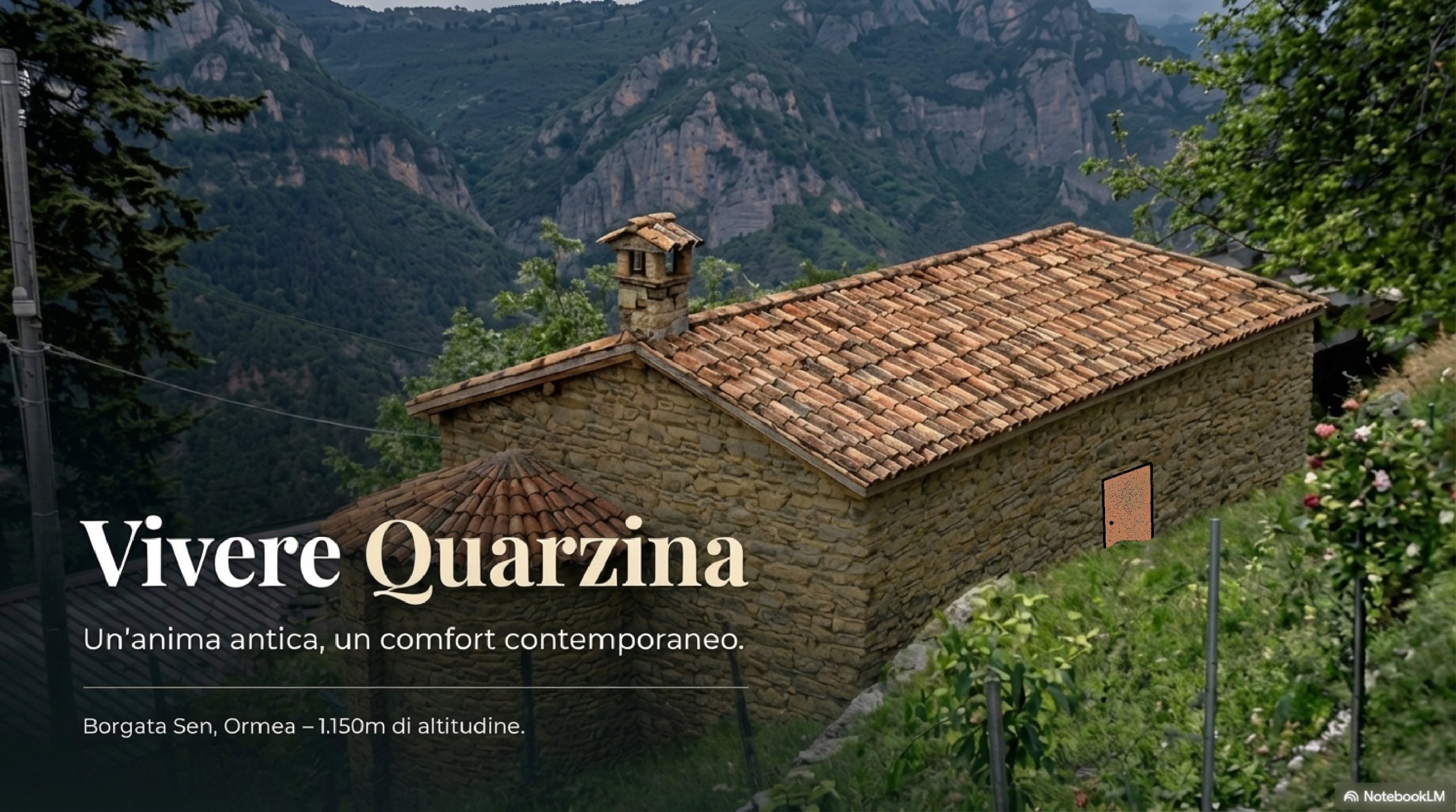 Newly renovated rustic house in a mountain village