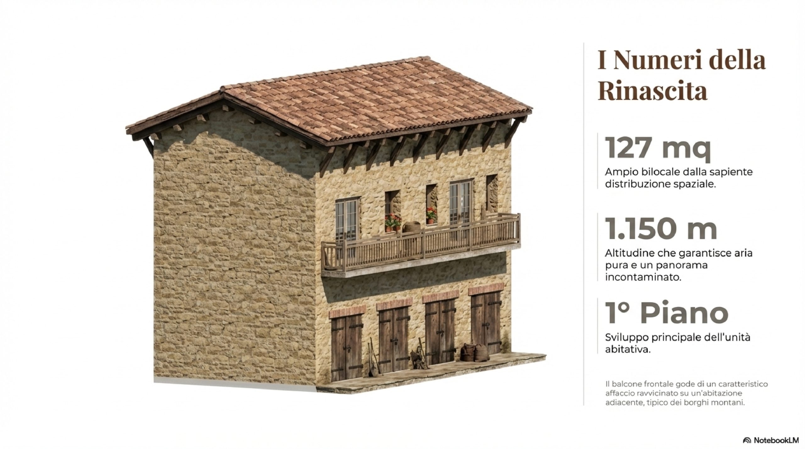 Newly renovated rustic house in a mountain village