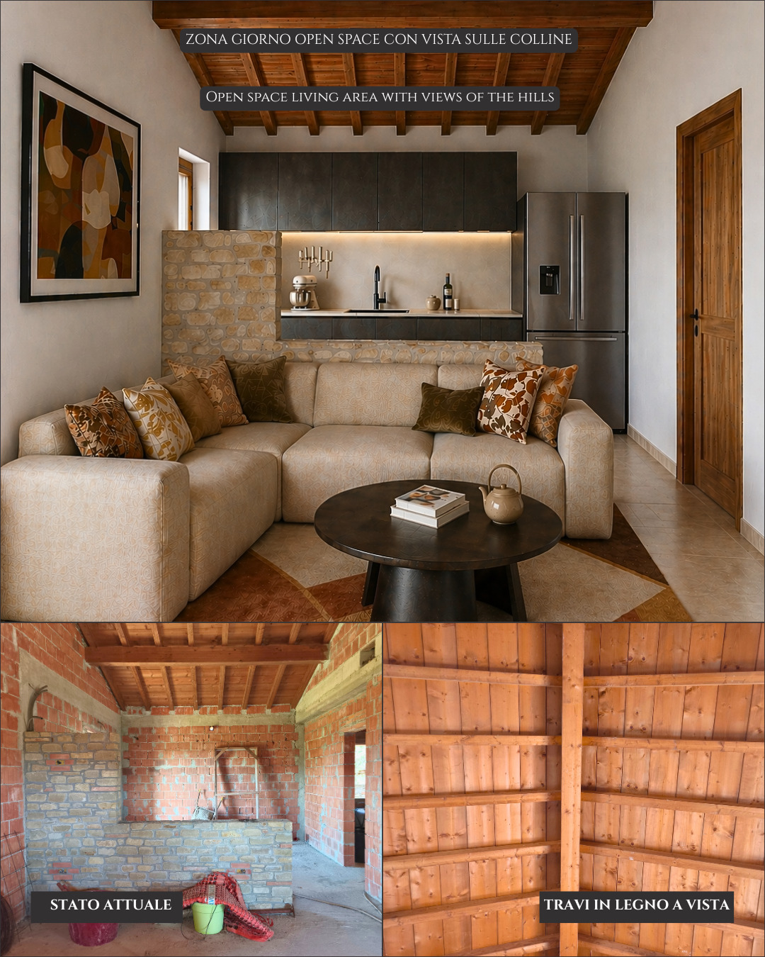 Panoramic Villa in Monferrato with Over 2 Hectares of Private Land – Rare Opportunity to Complete and Customize