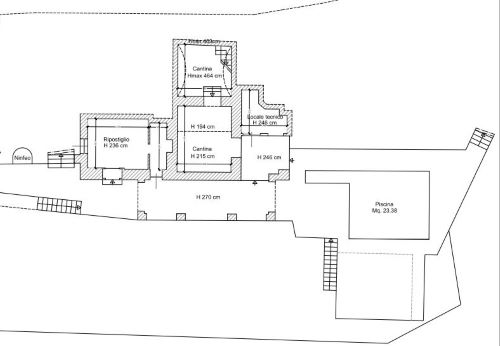 Zoagli Villa con accesso privato al mare di 711 mq