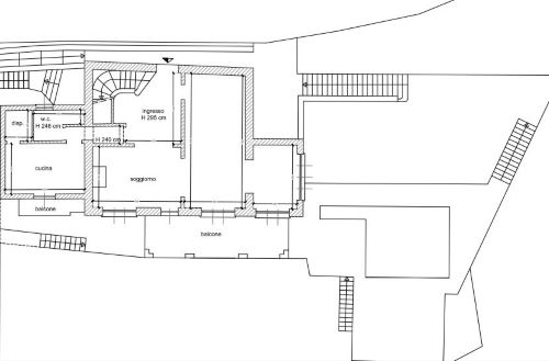 Ref. 2777 – Zoagli – Detached villa on the most pristine cliff of the Tigullio Gulf, with private access to the sea – On