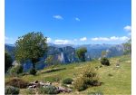 Characteristic house between Alps and sea