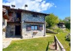 Characteristic house between Alps and sea