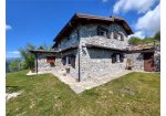 Characteristic house between Alps and sea