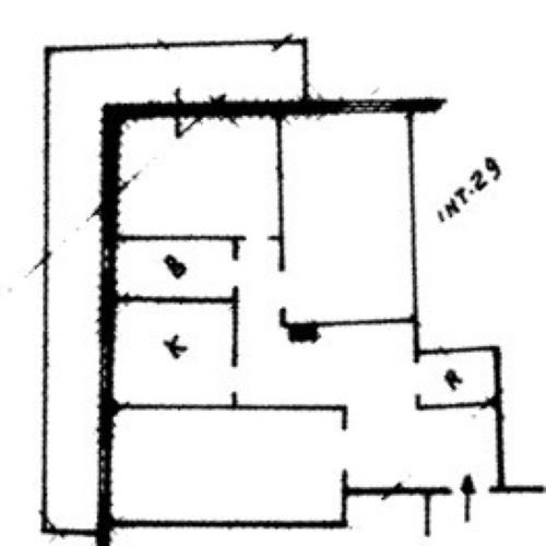 Apartment of 95 sqm near the sea with terrace for sale in Rapallo in the Liguria region, Italy. The property is located