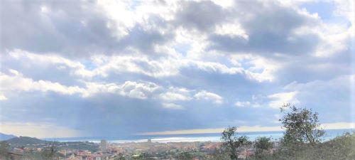 Apartment of 143 sqm with seaview with garden and terrace for sale in Chiavari in the Liguria region, Italy. The proper